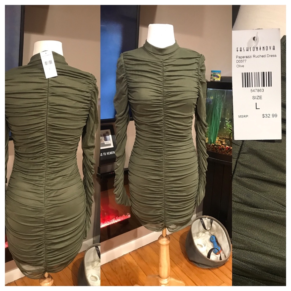 Fashion Nova Mesh Dress